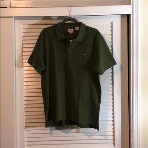 Levi’s XL Men’s polo, Olive Green.